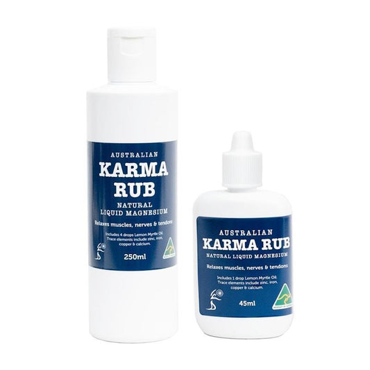 Karma Rub Natural Liquid Magnesium 250ml + 45ml Bundle-Auzzi Store
