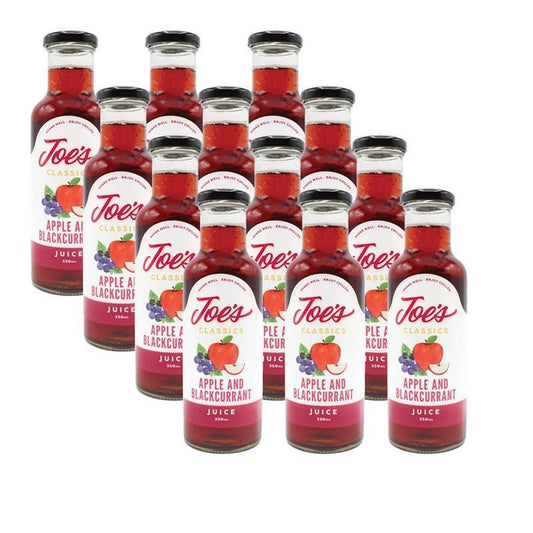 Joe's Classics 350mL Apple & Blackcurrant Juice - 12 Pack
