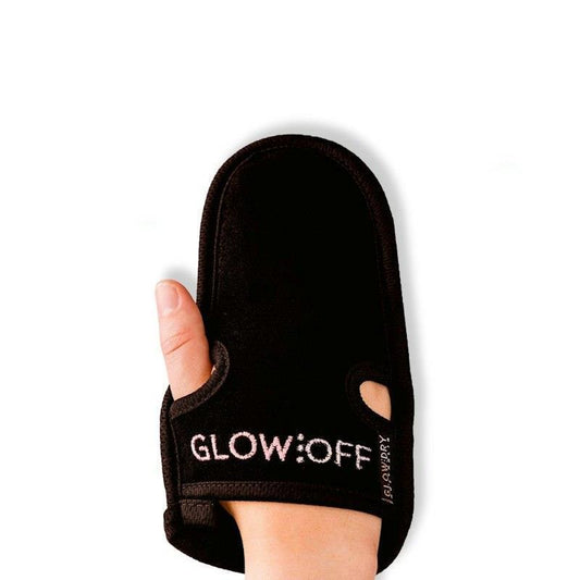 GlowOff - Exfoliating Mitt 1pc - Effortlessly Remove Old Tan