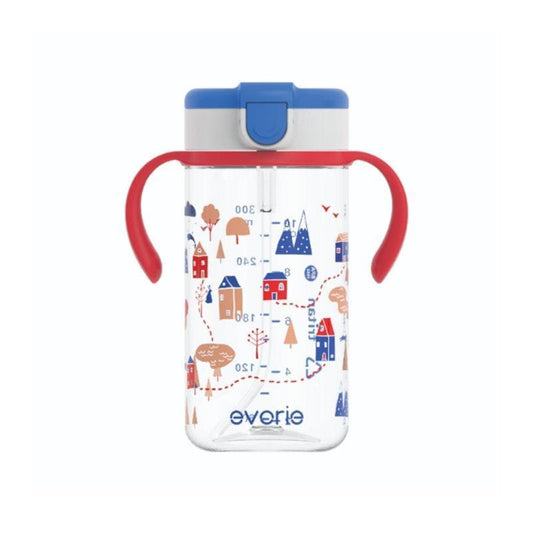 Evorie Tritan Kids Straw Water Bottle Mug 300mL - Happy Valley Design-Auzzi Store