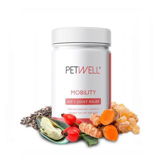 PetWell MOBILITY – Natural Hip & Joint Relief Supplement 125g