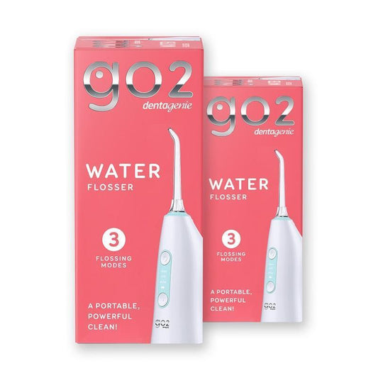 GO2 Dentagenie Water Flosser - 2 Pack
