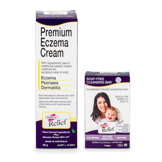 Hope's Relief Eczema Relief Kit - Ultimate Natural Skin Care