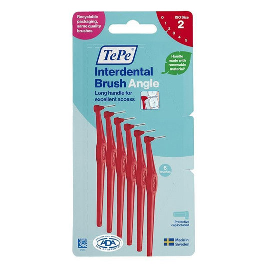 TePe® Angle™ Interdental Brushes - Red Size 2-Auzzi Store