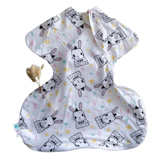 Baby Loves Sleep Sleepy Hugs Extra-Wide Sack (Hip Dysplasia) - Some Bunny Loves You (3-6M)