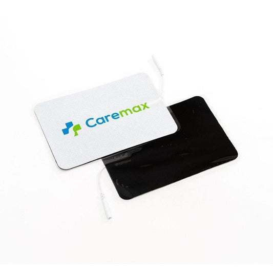Caremax Premium Cloth Long Life Electrode Pads (XXXL Size) - 15cm x 10cm - 2 Pack - Auzzistore