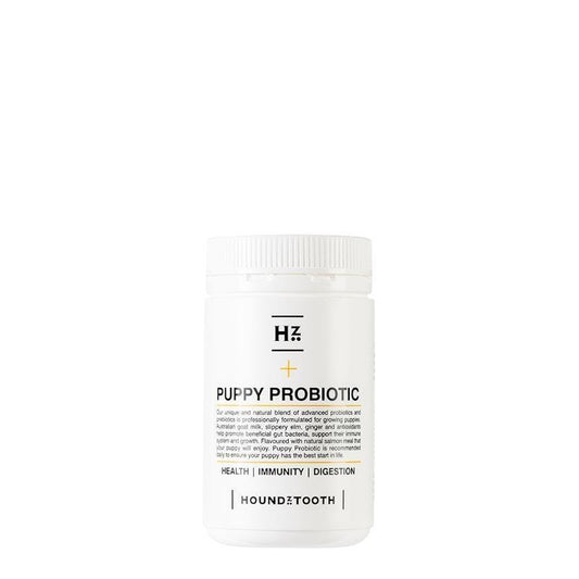 HOUNDZTOOTH Puppy Probiotic Health Supplement for Dogs - 200g