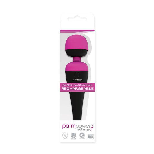 BMS Factory Palm Power Rechargeable Massager - Pink