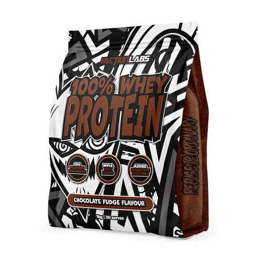 Faction Labs 100% Whey Protein - 30 Serves Chocolate Fudge-Auzzi Store