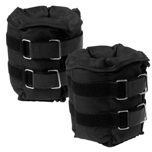 Powertrain Adjustable Ankle Weights 2x5Kg - Customizable Resistance