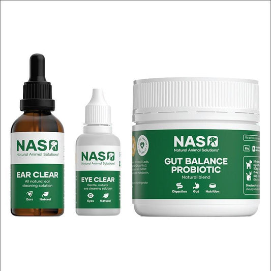 Natural Animal Solutions Pet Eye, Ear & Digestive Care Pack-Auzzi Store