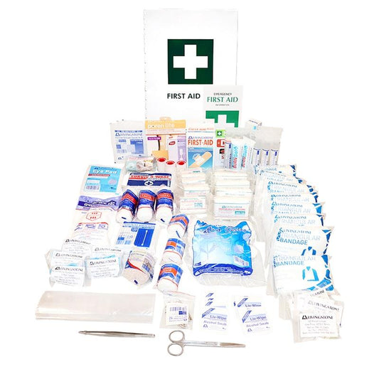 Livingstone Class A First Aid Kit - Metal Case Bundle - Auzzistore