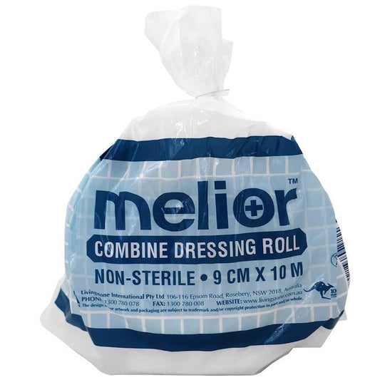 Melior Combine Dressing Roll Non-Sterile 9cm x 10m - 1 Piece