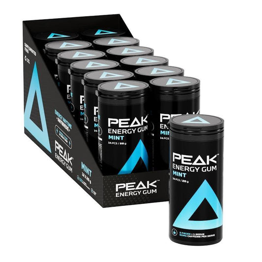 Peak Energy Gum Mint - 12 Pack for Ultimate Refreshment-Auzzi Store