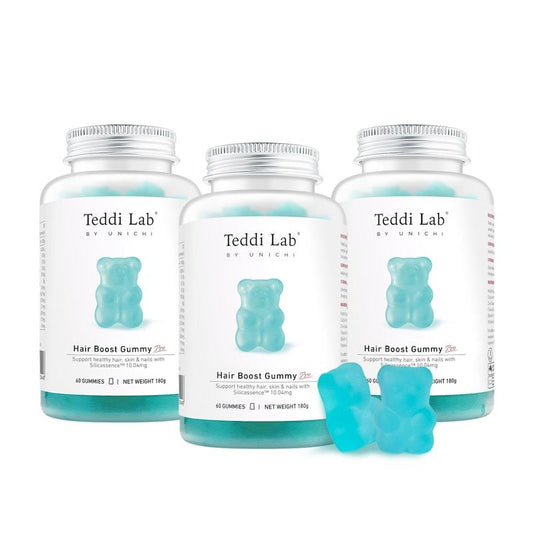 Unichi Hair Boost Gummy PRO 60 Gummies x3 - Australian Limited Edition