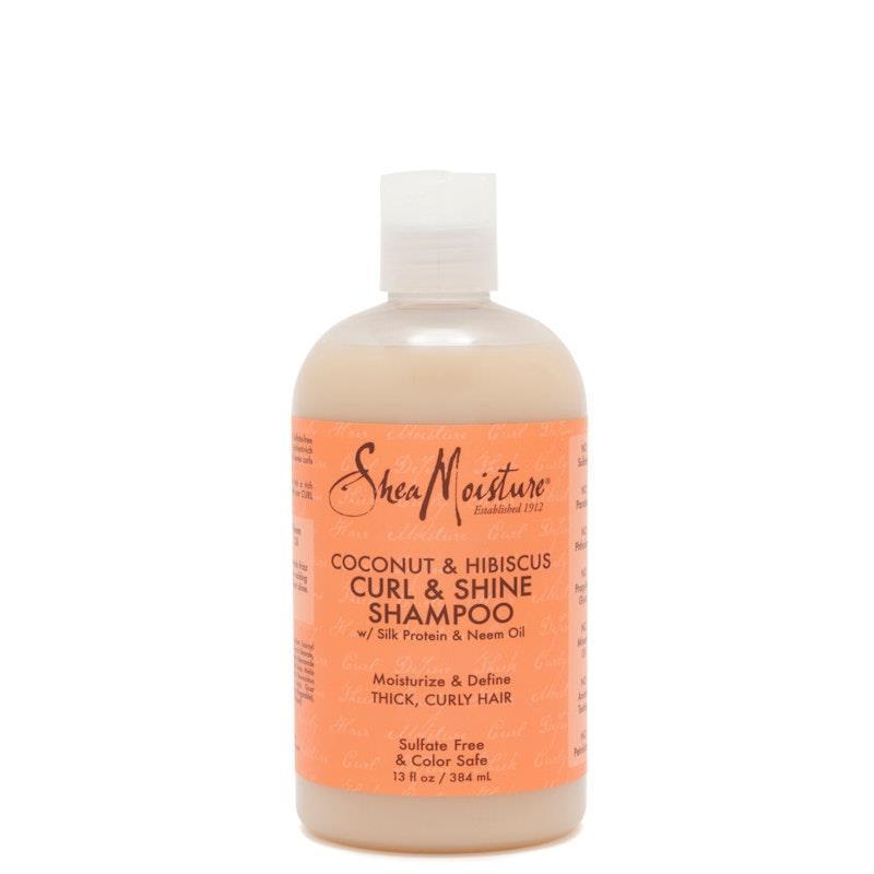 SheaMoisture Coconut & Hibiscus Curl & Shine Shampoo - 384ml