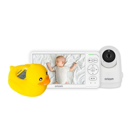 Oricom 6" Video Baby Monitor & Duck Thermometer Bundle-Auzzi Store