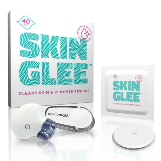 Not Just a Patch Skin Glee Skin Cleansing Wipe Pre-CGM Application 40Pack - Essential Prep for CGM Success