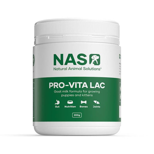 Natural Animal Solutions Pro-Vita Lac 200g - Premium Goat Milk Nutritional Support-Auzzi Store