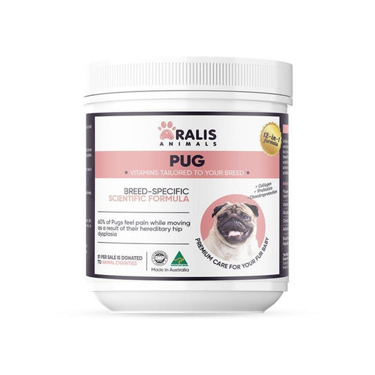 Aralis Animals Pug Multivitamins 150g - Essential Nutritional Support