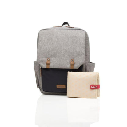 Babymel George Backpack - Grey/Black