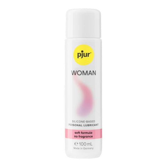 Pjur Woman Silicone Lubricant 100ml - Perfume-Free, Latex Compatible