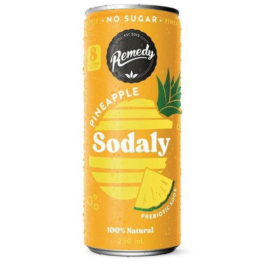 Remedy Sodaly - Pineapple (250ml Can x 24)