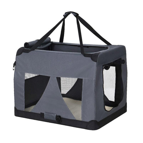 i.Pet XL Portable Pet Carrier - Soft Crate for Dogs and Cats (82x58cm)-Auzzi Store