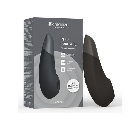 Womanizer Enhance Clitoral Stimulator - Black-Auzzi Store