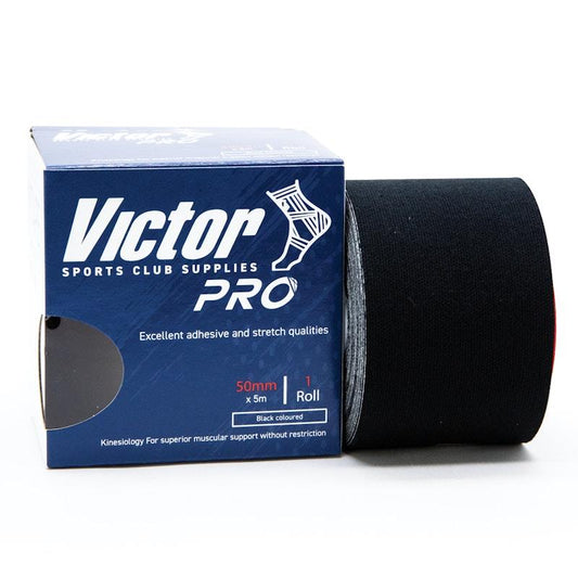 Victor Pro K-Tape - 50mm x 5m - Black