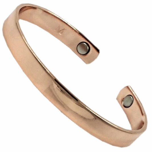 Dick Wicks Activease Magnetic Copper Wrist Health Bangle - SML: Natural Wellness - Auzzistore