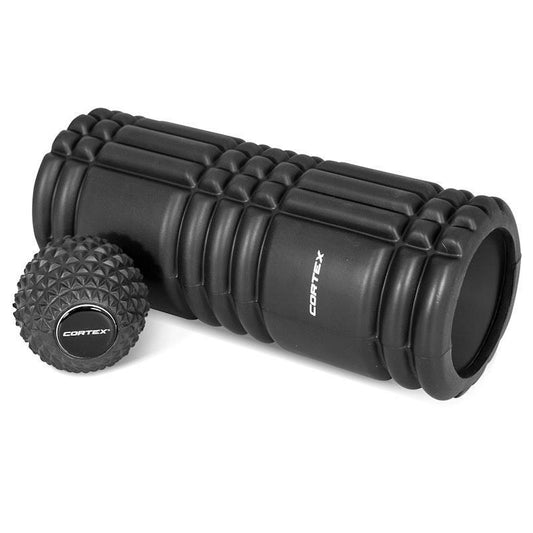 CORTEX GridSoft EPP Foam Roller & Massage Ball Set - Recovery Essentials