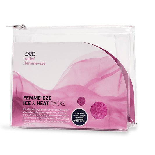 SRC Relief Femme-Eze Perineum Ice & Heat Pack - Natural Relief for Women's Health
