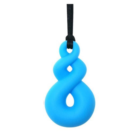 Sensory Safari Twisted Blue Sensory Necklace - Focus and Calmness