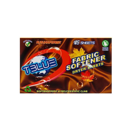 TBLUE Autumn Forest Fabric Softener Dryer Sheets - Pack of 105