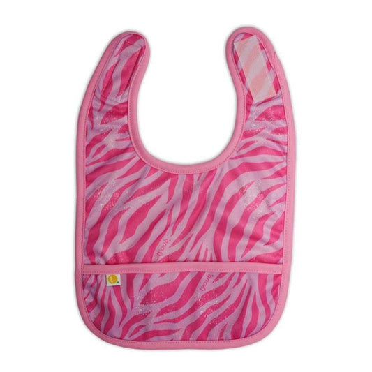 Tyoub Stay-Dry Baby Bib - Tiger Pink (One Size)-Auzzi Store