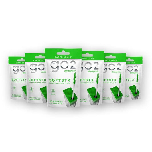 GO2 Dentagenie Softstx Minty - 50 Pack x 6 Multipack
