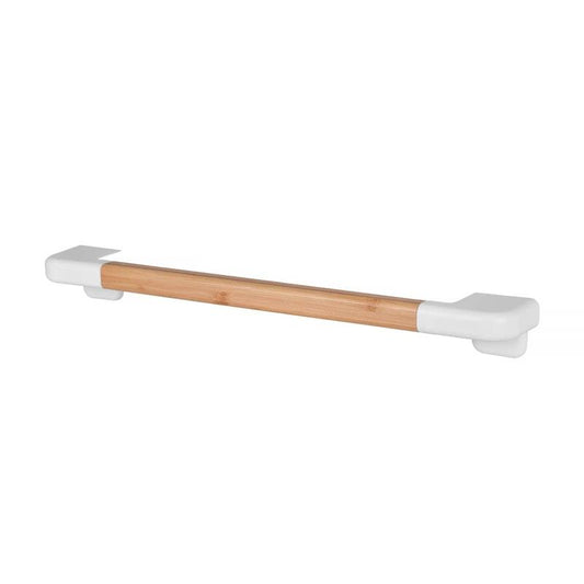 Clevinger Bamboo Wall Mounted Towel Rail - 1 Piece - Auzzistore