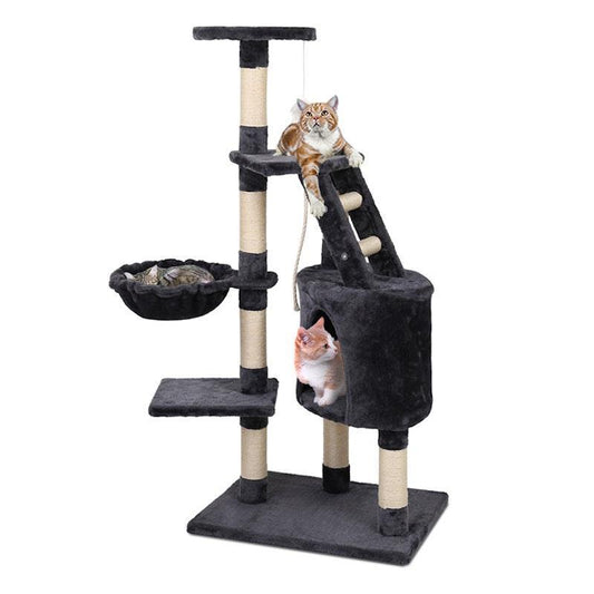 i.Pet 120cm Cat Tree - Multi-Level Scratching Post and Condo-Auzzi Store
