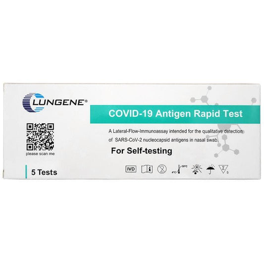 CLUNGENE COVID-19 Rapid Antigen Test - 5 Pack