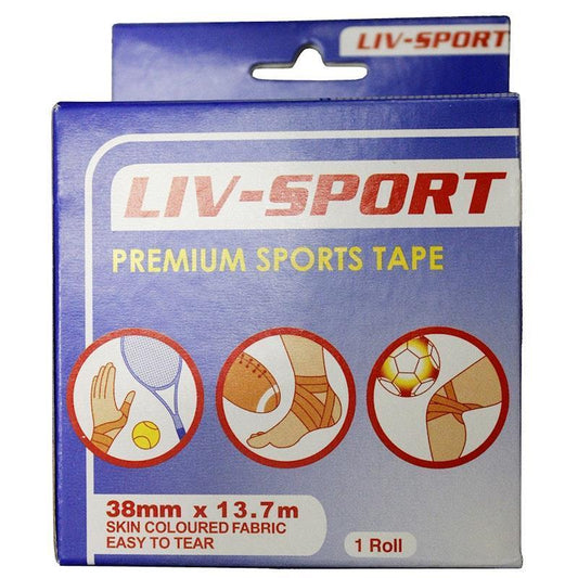 Livingstone Liv-Sport Premium Rigid Strapping Sports Tape 38mm x 13.7m - 1 Pack-Auzzi Store