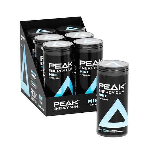 Peak Energy Gum Mint - 6 Pack for Instant Energy Boost-Auzzi Store