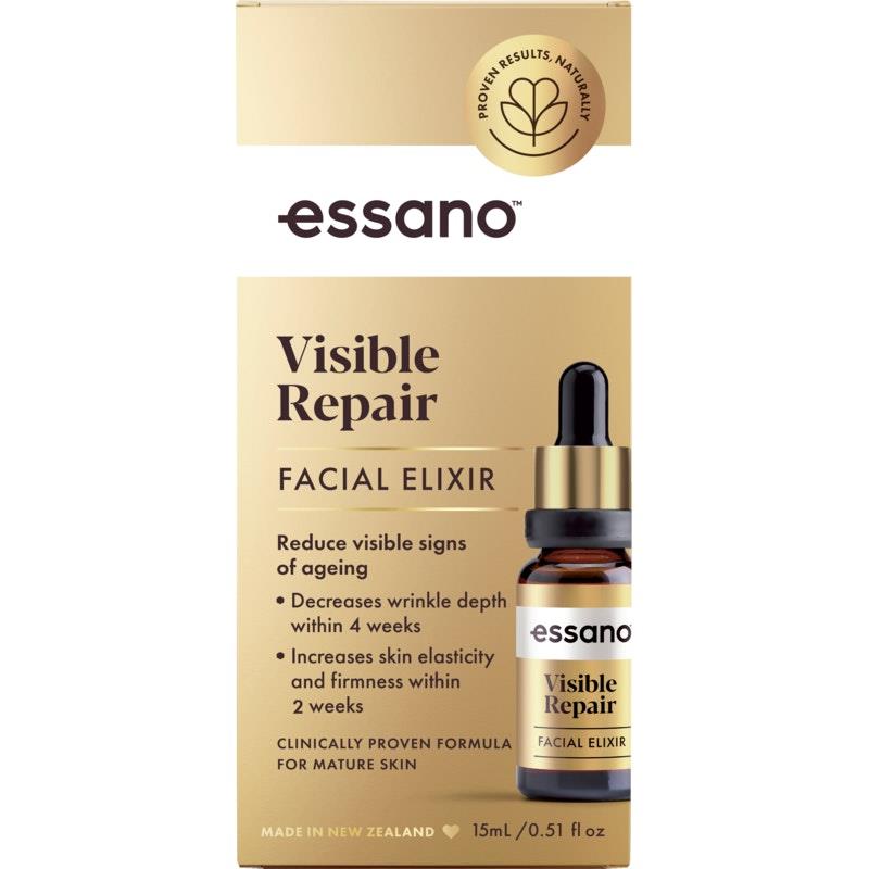 Essano Visible Repair Facial Elixir 20ml - Anti-Aging Powerhouse