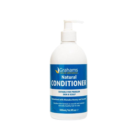 Grahams Natural Conditioner 500ml - Hydrating & Frizz Control