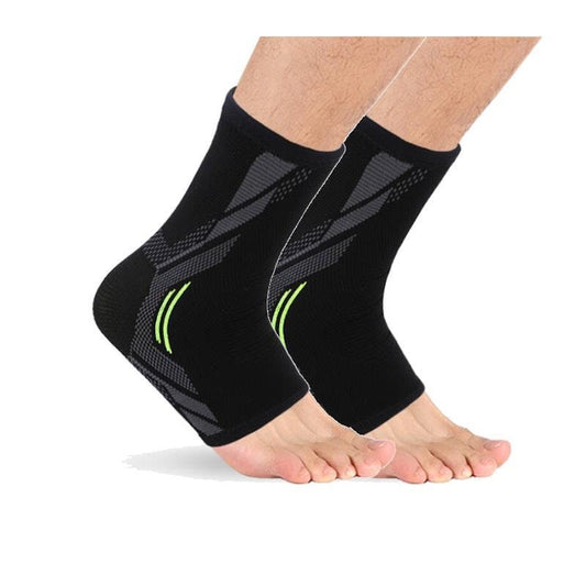 BodyAssist Contoured 4-Way Sports Elastic Ankle Support - Small (2-Pack)-Auzzi Store