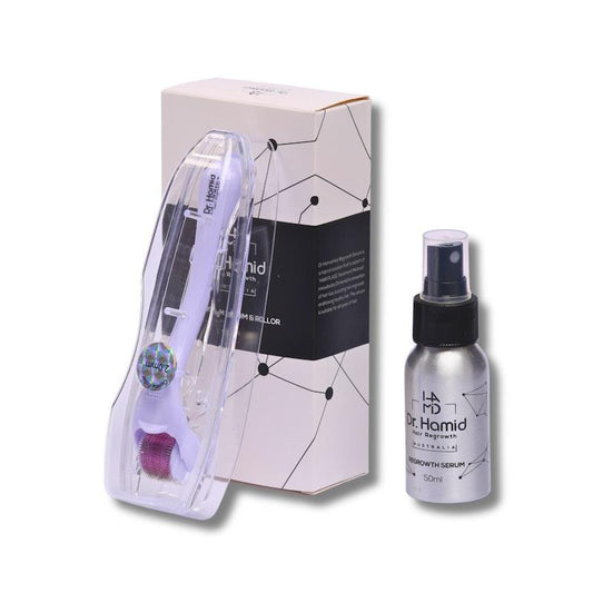 Dr Hamid Hair Regrowth Serum Package Bundle - Natural Hair Revival