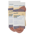 Glucology Copper-Based Loose Top Classic Socks - 2 Pairs Grey Medium