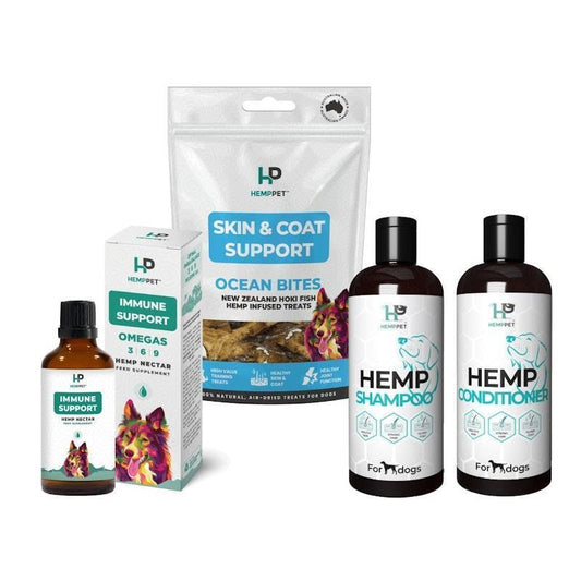 Hemp Pet Grooming for Dogs Bundle