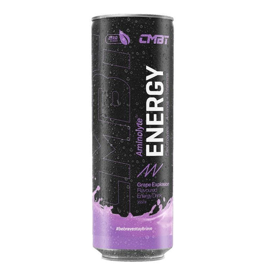 CMBT Aminolyte Energy Drink - Grape Explosion (355ml x 12)