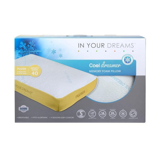 IYD Cool Dreamer Memory Foam Pillow Plush - Luxurious Sleep Experience